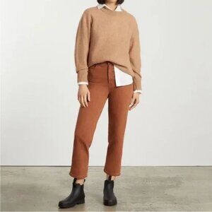 Everlane Rust The Way High Jeans, Size 26T